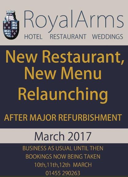 Bar Restaurant, Hotel | Sutton Cheney, Leicestershire - The Royal Arms